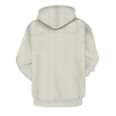 Skeleton Crew (2024) Neel White Uniform Zip-Up Hoodie Outfits Cosplay Costume